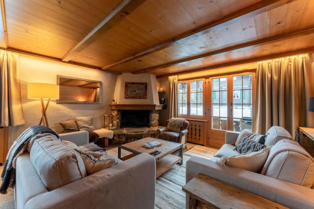 Charming Alpine Apartment Gstaad Exterior photo