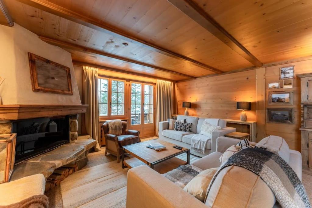 Charming Alpine Apartment Gstaad Exterior photo