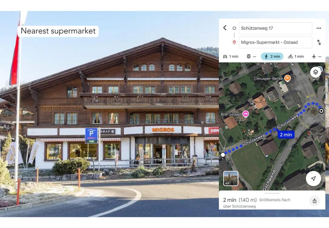 Charming Alpine Apartment Gstaad Exterior photo